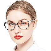 OCCI CHIARI Blue Light Blocking Reading Glasses Women Large Reader