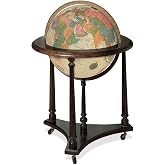 Replogle Globes Illuminated Lafayette Globe, Antique Ocean, 16-Inch Diameter