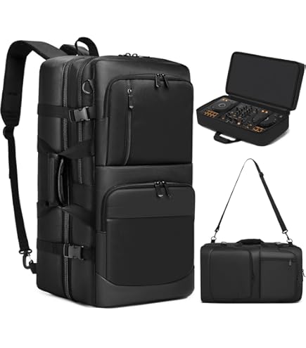 Amazon.com: Rabjen DJ Backpack for Club Gigs, DJ Mixer Case