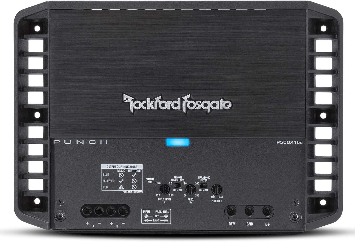 rockford fosgate sub amp