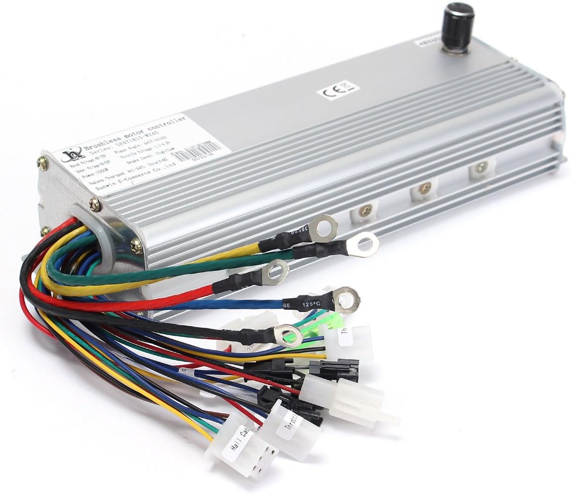 Xennos 1500W 48V/72V Electric Scooter Brushless Motor Controller for E-Bike Scooter