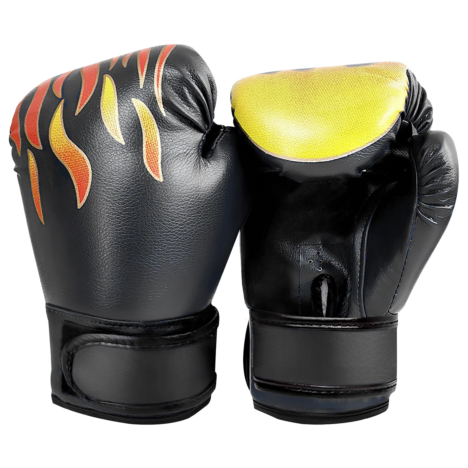 Serlium Boxing Gloves for Kids, 3Colors Kids Boxing Gloves Kids Boxing Training Gloves for Boys and Girls Age 3 to 12 Years Old(黑色)