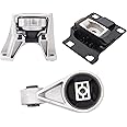 Engine Motor Mount Compatible with Ford Transit Connect 2010-2013 2.0L and Ford Focus 2005-2007 2.0L and Ford Focus 2003-2007 2.3L OE A2939 A2986 A5495 Set of 3