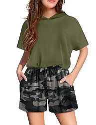 Arshiner Cool Girls Camouflage Tie Dye Hoodie