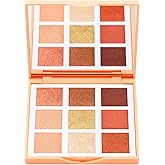 3INA The Eyeshadow Palette - 9 Eye Shadow Palette Makeup - Buildable, Long Wearing and Pigmented - Matte and Metallic Finishes - Sunset - 0.32 oz