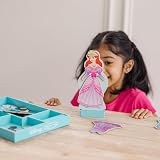 Melissa & Doug Disney Ariel Magnetic Wooden Doll Dress-Up Play Set 30+ Pieces view 8