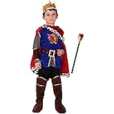 Brcus Boy Medieval Noble King Lord Prince Halloween Costume Cosplay Role Play Dress up