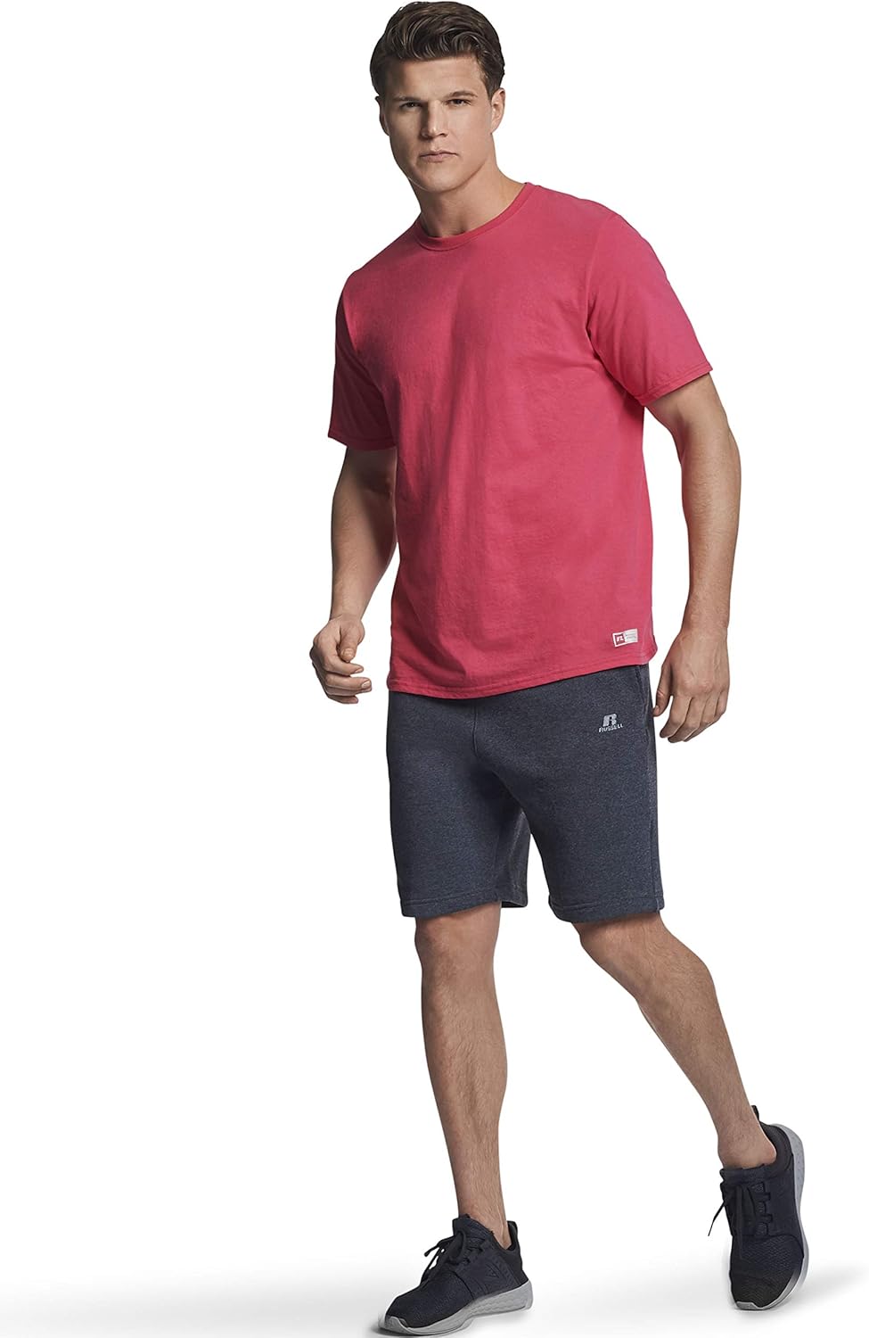Russell Athletic Men's Cotton Performance Short Sleeve T-Shirt at  Men’s Clothing store