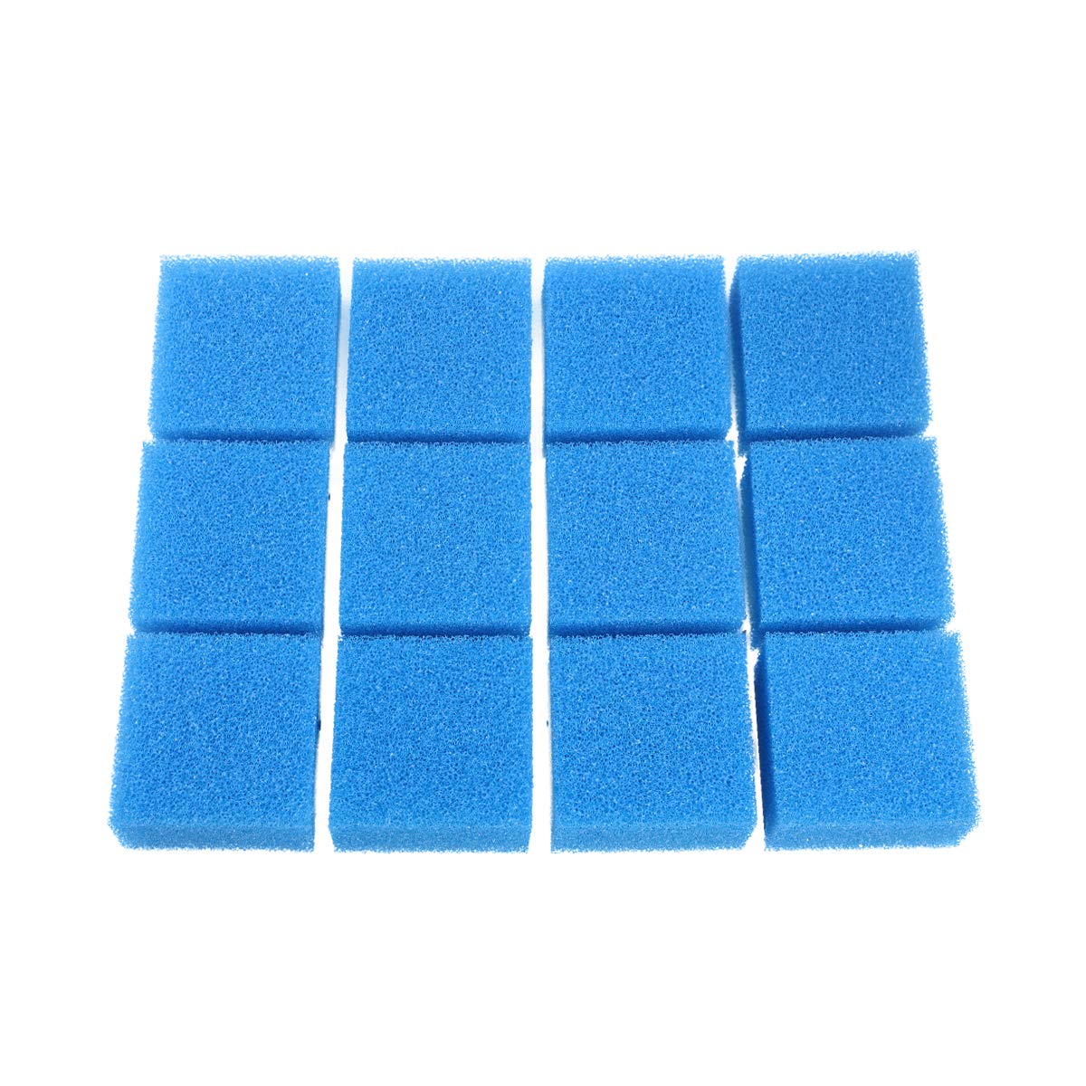 INGVIEE Pack of 12 Compatible Coarse Aquarium Filter Sponge for Juwel Compact/Bioflow 3.0 / M