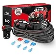 Nilight Wiring Harness Kit Nylon 16 AWG 2 Leads 12V Motorcycle Handlebar Switch On Off Power Relay Blade Fuse for LED Light Bar Off Road Lights on Motorcycles Bicycles ATV UTV