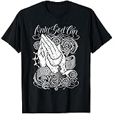 Only God Can Judge Me Chicano Low Rider Graphic Art Tees T-Shirt Small
