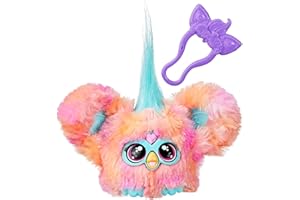 Furby Furblets Ree-Mix Mini Friend, 45+ Sounds & Music, Speaks Only Furbish, Electronic Plush Toys for 6 Year Olds & Up, Cora