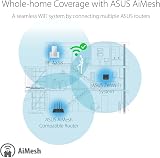 ASUS RP-AX58 AX3000 Dual Band WiFi 6 Range Extender AiMesh Support view 3
