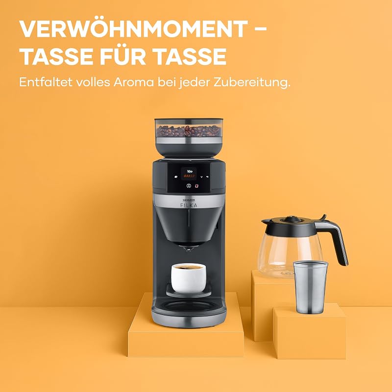 Filter-Kaffeemaschine, 2L Glaskanne, bis zu 10 Tassen