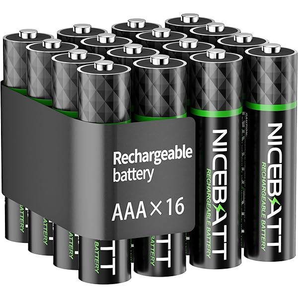 Hixon Baterías Recargables AAA, Baterías De Litio AAA