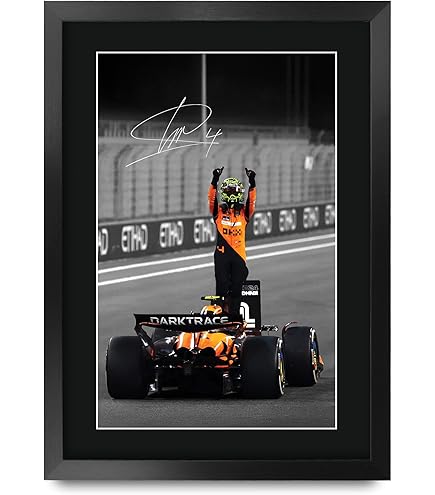 Amazon.com: Kitbags & Lockers 12x8 A4 Lando Norris Triple Grand