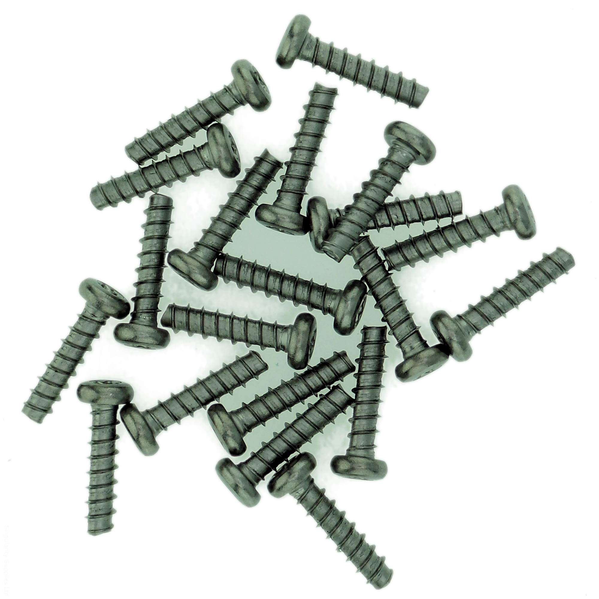 D4 (4mm x 16mm) TX Pan Screws for Plastic (Trilobular) - Stainless Steel (A2) (Pack of 20) — image 1