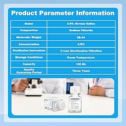 CryoKing 0.9% Normal Saline Solution, 0.1μm