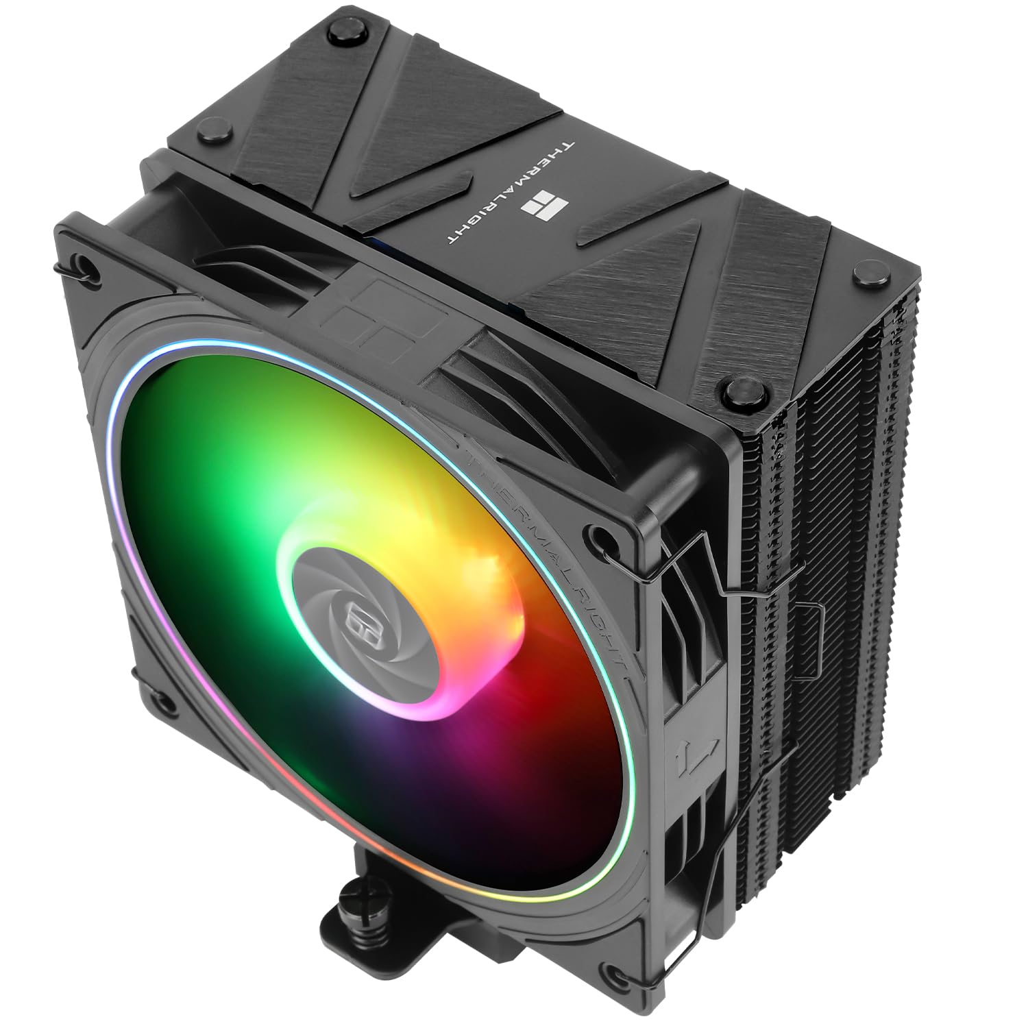Thermalright Assassin Spirit 120 EVO CPU Air Cooler with Top Cover, 2000RPM Speed,120mm PWM Quiet Fan CPU Cooler, for AM4/AM5/Intel LGA1700/1851/1150/1151/1200, PC Heatsink Cooling