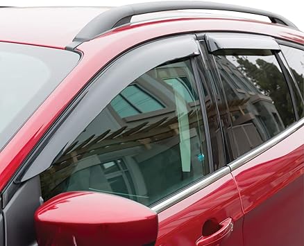 Amazon Com Westin 7237442 Wade Slim Wind Deflector Automotive