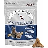 Tartar Shield&reg; Daily Dental Cat Treats, Chicken Flavor, 4.5 oz | Fights Tartar &amp; Plaque | Cleans Teeth &amp; Gums | Freshens Breath | Wholesome, All-Natural Ingredients | 1 Calorie Each