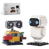 STMIGAIBLOCKS Wall-e and Eve Robots Building Blocks Set Compatible with Major Brands Size,Unique Minifigures Robots Model Toy