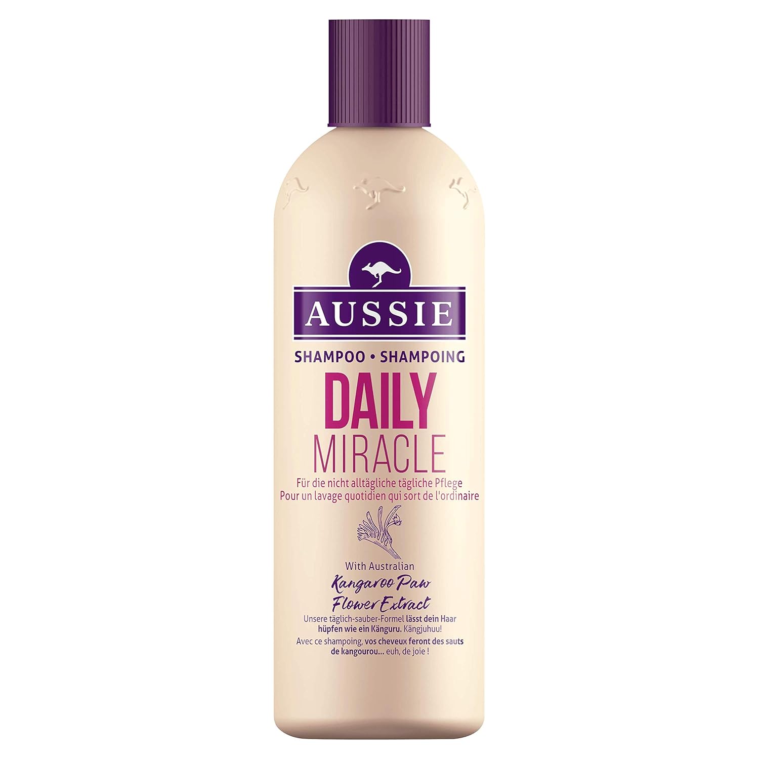 Aussie Daily Miracle Shampoo für Das Saubere Gefühl Jeden Tag, 300 ml