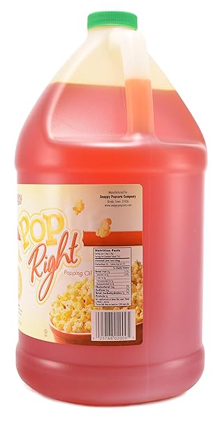 SNAPPY POP RITE POPCORN OIL, 1 GALLON