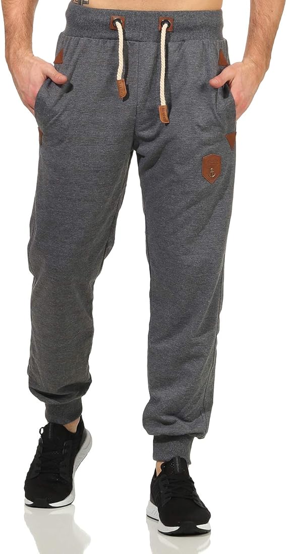 Jogginghose Herren Baggy - Leichte Freizeithose Mit Gummizug & Taschen