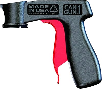Spraycraft Black Spray Can Trigger Grip Handle Universal Fit Ergonomic Design