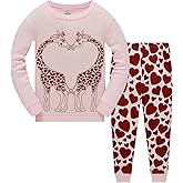 Little Girls Pajamas Sets Baby Girl 2Pcs 100% Cotton Pjs Kids Long Sleeve Sleepwear