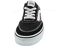 Vans Brooklyn Girls' Trainers, Suede Canvas Black