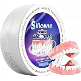 Silicone Reline Denture Set, Upper and Lower Denture Reline Kit