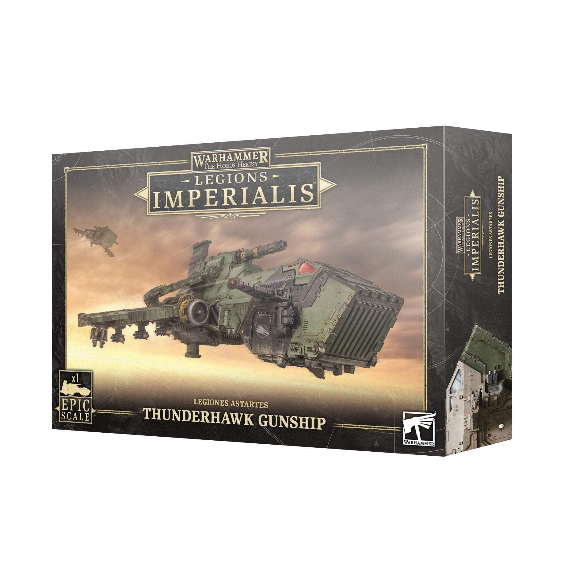 Games Workshop - Warhammer - Legions Imperalis: Legions Astartes Thunderhawk Gunship [EPIC SCALE]