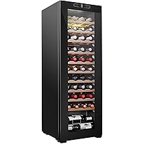 44 bottle dual zone wine cooler