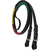 Paris Tack Rainbow Rubber Grip Reins