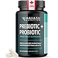 Prebiotics and Probiotics in One | Bloating Relief & Gut Health for Adults | Probiotics Women & Men with 20 Billion CFU for D