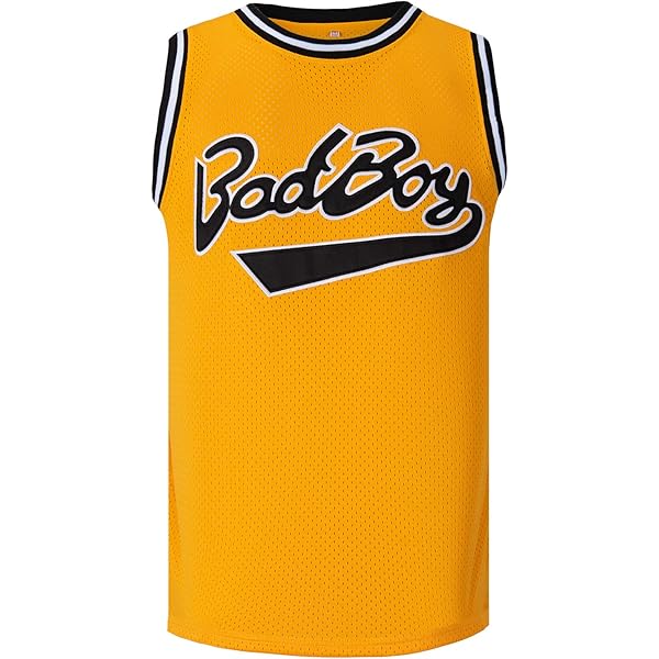Camiseta Basquete AIFFEE BadBoy #72 - Estilo Hip Hop Anos 90