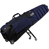 Sun Mountain ClubGlider Meridian Golf Travel Bag - 4-Wheel Rolling System, Extendable & Retractable Legs for Easy Transport, Effortless Travel & Maneuverability