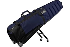 Sun Mountain Sun Mountain ClubGlider Meridian Golf Travel Bag - 4-Wheel Rolling System, Extendable & Retractable Legs for Easy Transport, Effortless Travel & Maneuverability