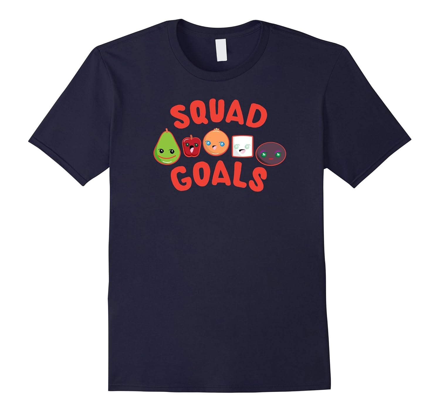 Annoying Orange Squad Goals T-shirt-Rose