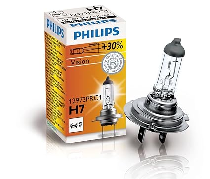 Philips H7 Vision | + 30% mehr Licht | 12 V 55 W |