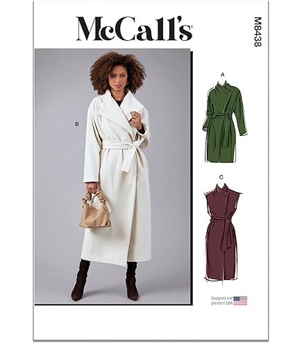 Simplicity Pattern 8554 Miss & Petite Coats & Jackets
