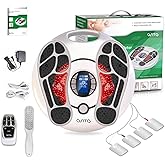 OSITO EMS Foot Massager for Neuropathy, FSA Products Approved,HSA Foot Circulation Stimulator, FSA Massager for Circulation and Pain Relief, 25 Modes 99 Intensities, Ideal for Women/Men