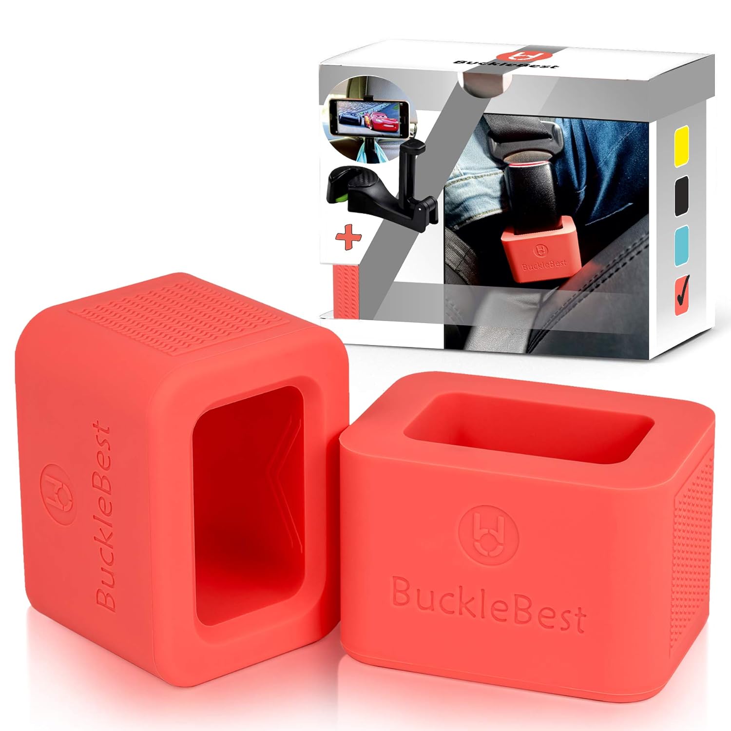 booster seat buckle holder