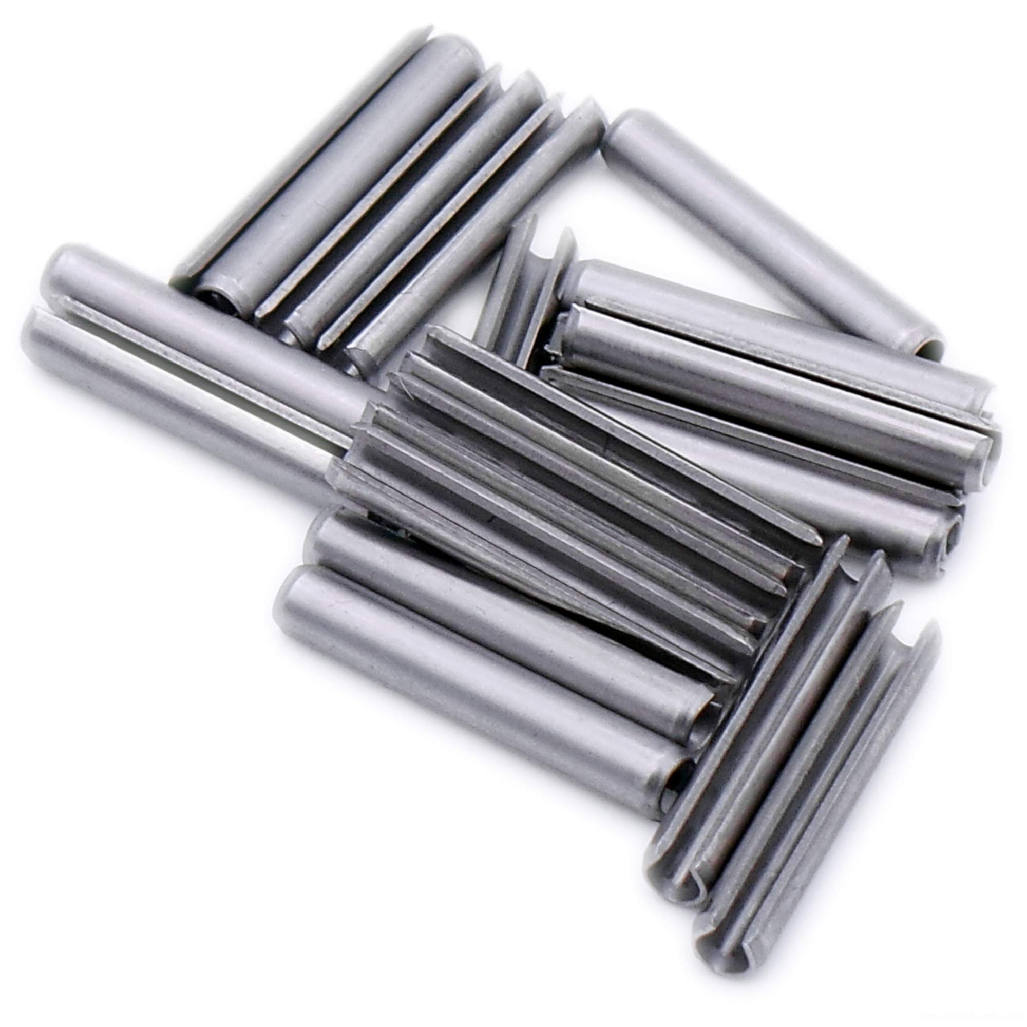 D2 (2mm x 22mm) Slotted Spring Pin (Heavy) - Stainless Steel (A1) (Pack of 20)