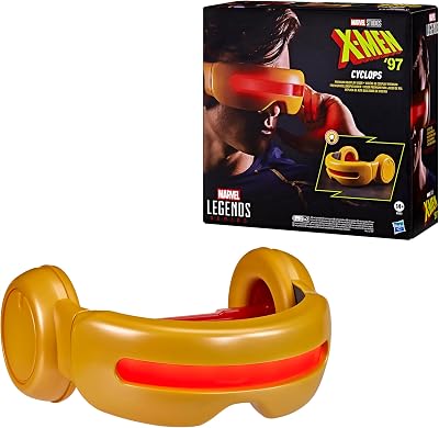 Legends Series X-Men '97, Ciclope, Visor Premium para Jogos de Role-Playing e Colecionáveis Adultos Baseados na Série Animada