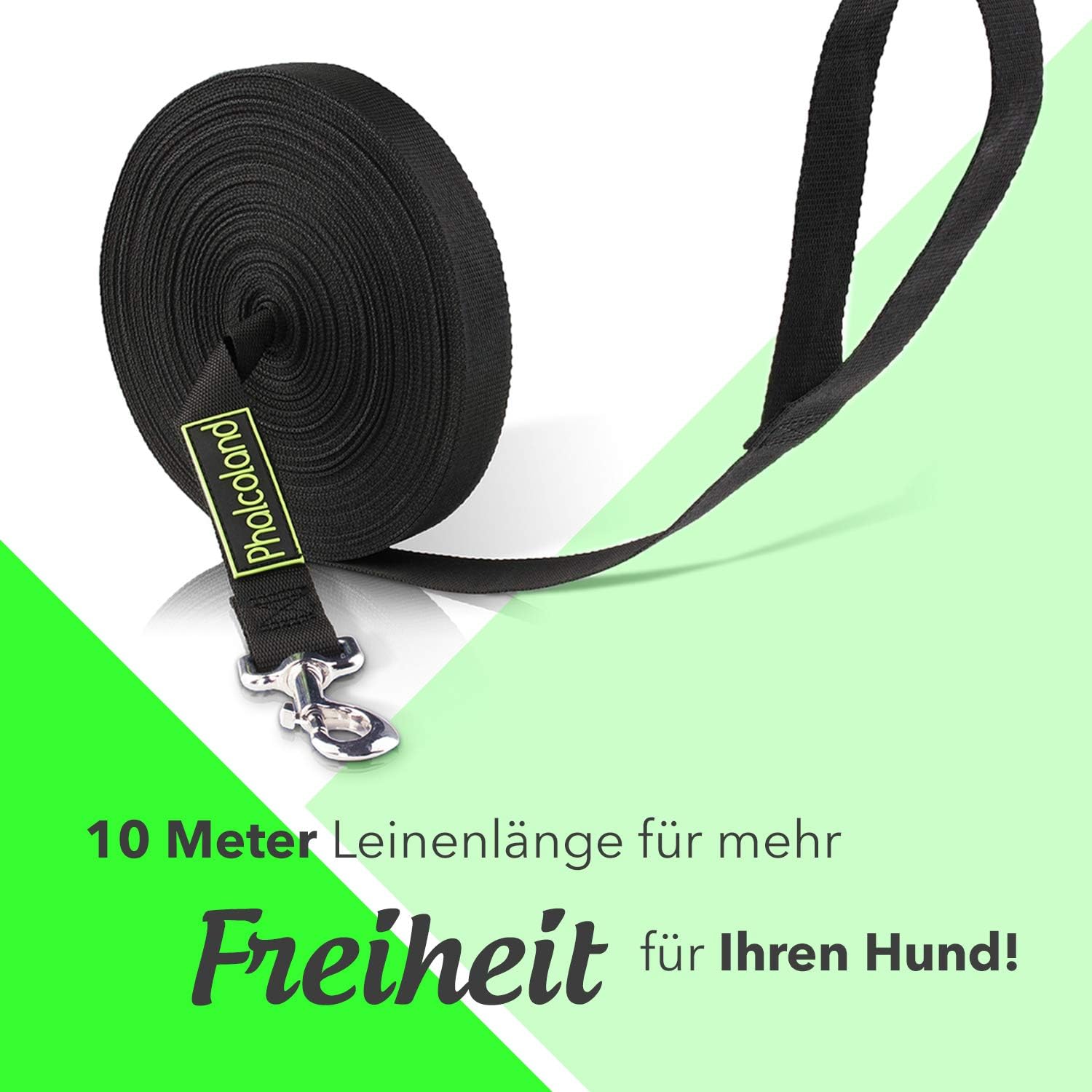 Langlaufleine inkl Leine großem gratis Beutel Phalcoland Schleppleine