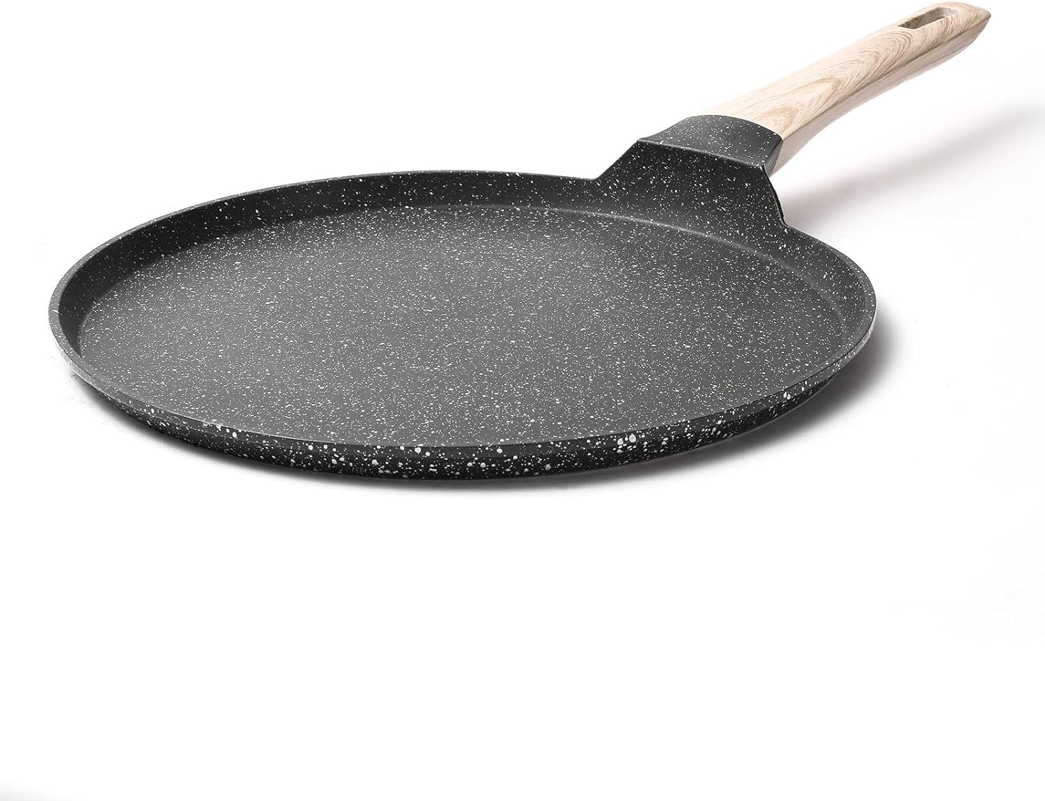 CAROTE Classic 28CM Round Crepe Pan for Induction Hob, Non-Stick Pancake, Tawa Griddle, Aluminium Dosa Pan, PFOA-Free & Non-Toxic