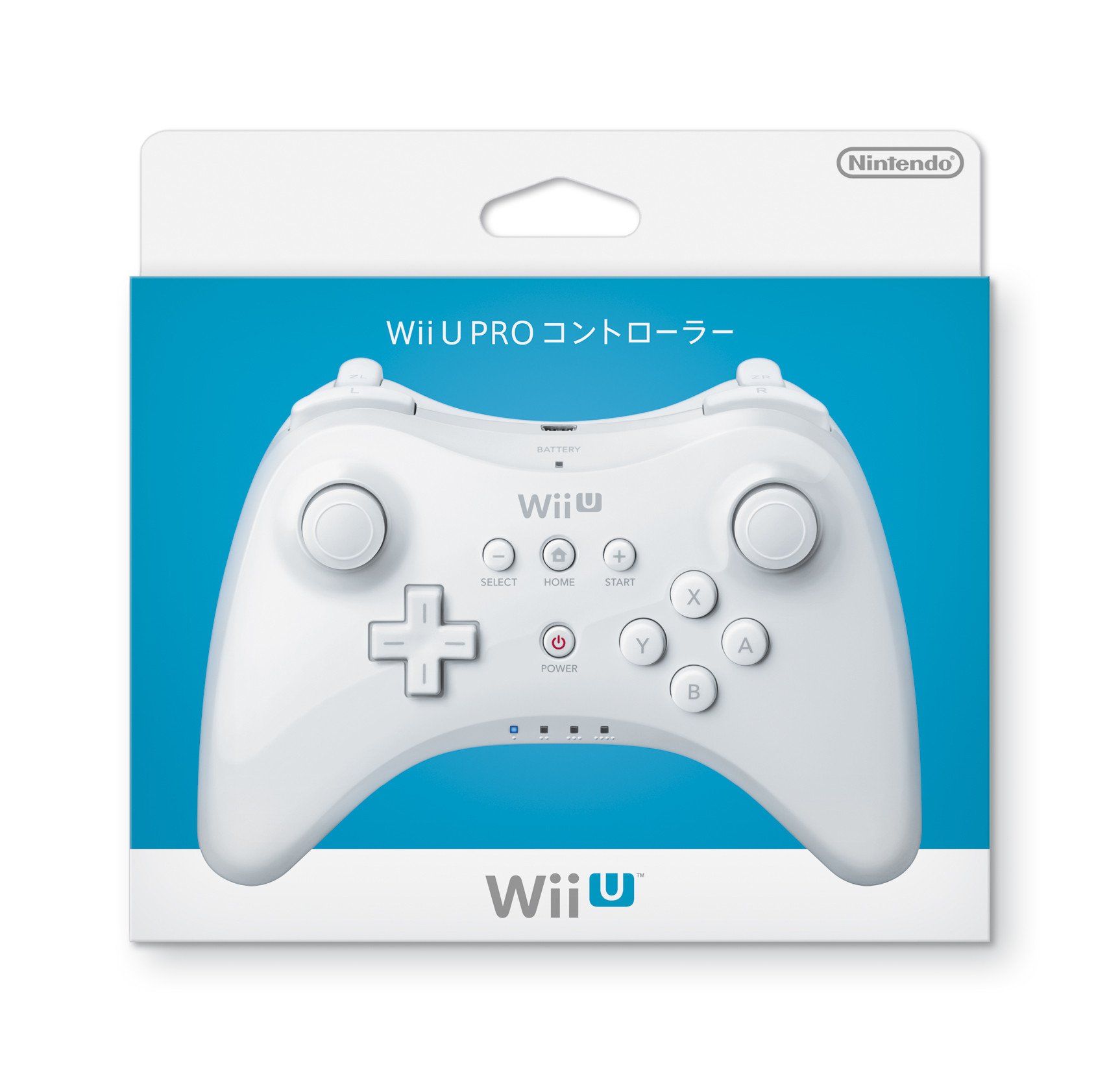 WiiU PROコントローラー (shiro)